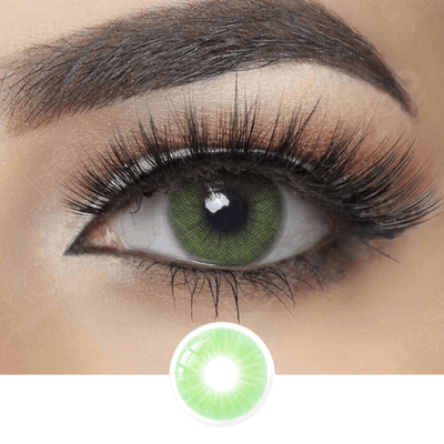 freshgo Hidrocor Emerald Green Colored Contacts