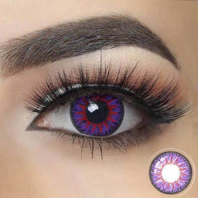 NONNO Violet Purple Colored Contact Lenses