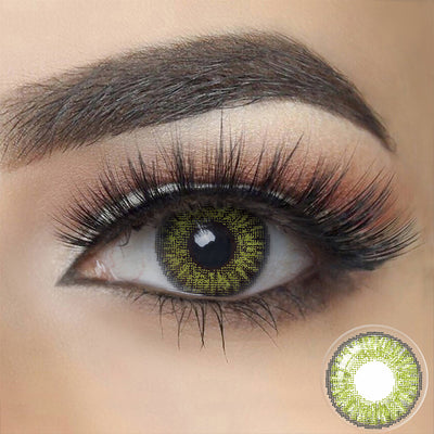 3 TONE Gemstone Green Colored Contact Lenses