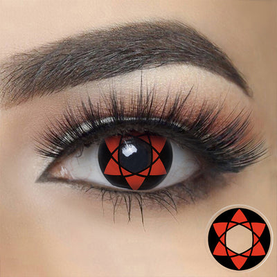 Naruto Mangekyou-Red Sharingan Halloween Contact Lenses