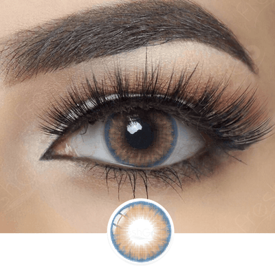 freshgo Pro Indian Brown Colored Contacts