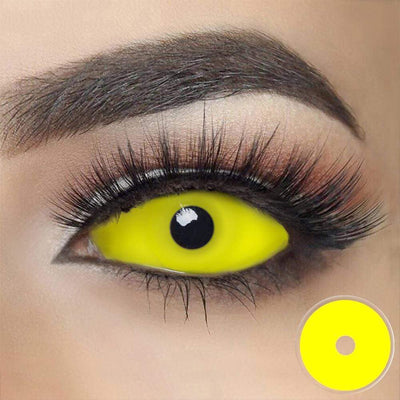 Yellow Sclera Contact Lenses